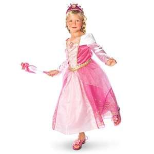 Disney Store Sleeping Beauty Pink Aurora Dress Costume Halloween NEW 