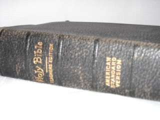 Vintage Teachers Bible Am Standard Version Edited 1901 Nelson & Sons 