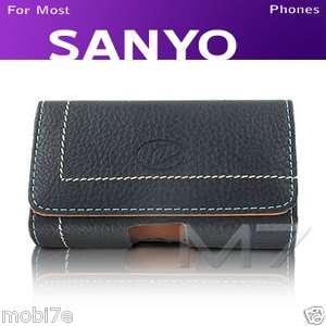   LEATHER POUCH CASE for SANYO ZTE SONY ERICSSON KYOCERA PHONES COVER