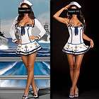 Sailor Uniform Costume Cosplay Halloween Xmas Spaghetti Strap Mini 