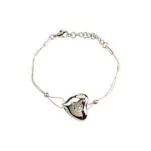  Breil Milano Feeling Heart Tubular Chain Bracelet 