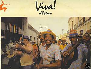 VIVA EL RITMO CUBA BAILA CUBAN DANCE MUSIC LP LATIN  
