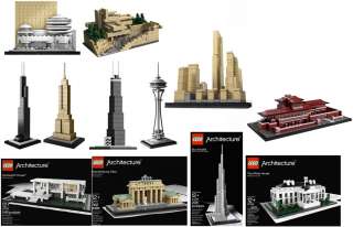 Lego Architecture Series Collectors Set Of 12 *New*  