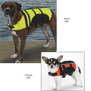   Aquatic Pet Preserver East Side Collection Fashion Life Jacket Dog