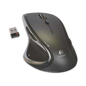 Logitech Performance Mouse MX Cordless Laser Mouse Rechargeable, Check 