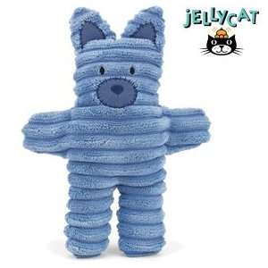  Cordy Pup Rattle by Jellycat   Blue Baby