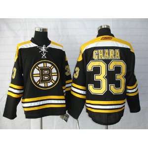   #33 Black NHL Boston Bruins Hockey Jersey Sz52
