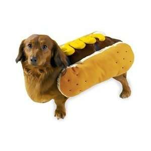  Pet Costume Hot Diggity Dog Medium Yellow