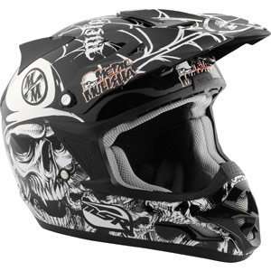  MSR Velocity Metal Mulisha Helmet Black: Automotive