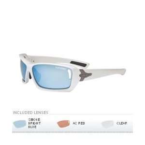  Tifosi Mast Interchangeable Lens Sunglasses   Pearl White 