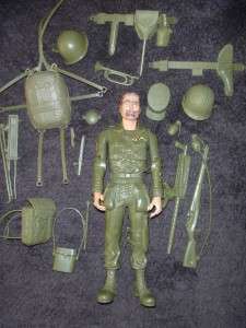 Vintage 1960s Stony Smith 12 Military Action Figure Doll by Marx Toys 