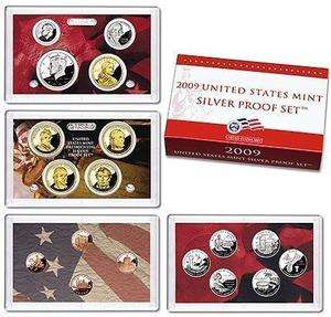 2009 SILVER~US MINT 18 COIN PROOF SET~ W/TERRITORIES & PRESIDENTS~~OGP 