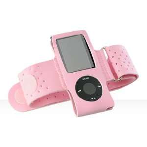  Pink Sport Armband For iPod Nano 4th Generation 