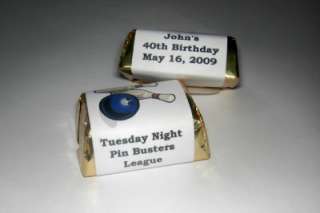 60 BOWLING CANDY WRAPPERS PARTY FAVORS  