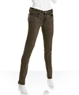 Blank NYC brown faded stretch skinny jeans  