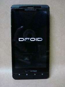 Motorola M8810 Droid X Verizon Black Smartphone With Camera with Micro 