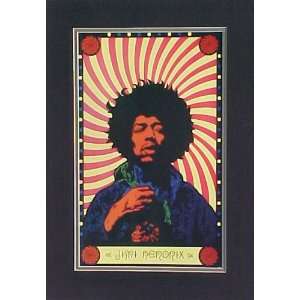  Jimi Hendrix Picture Plaque Framed