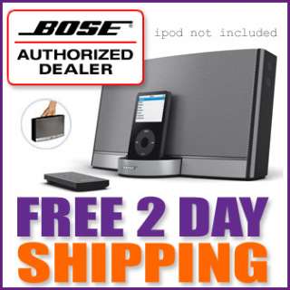 New Bose SoundDock® Portable Music System BLACK for IPOD