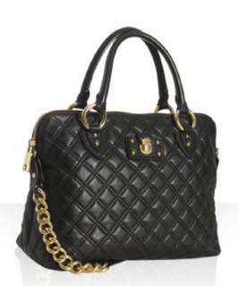 style #316863101 black quilted leather The Standard shoulder bag