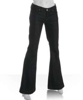 Hudson pacific wash stretch flare leg jeans  