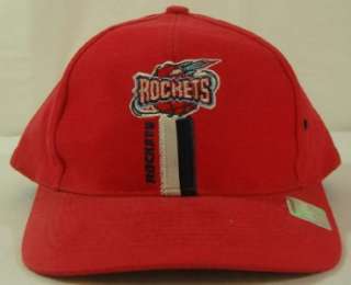 HOUSTON ROCKETS NBA Red LA Snapback Baseball Cap Hat  