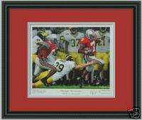 Ohio State Football Buckeye Domination framed print  