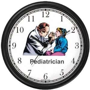  Pediatrician Medical Doctor Wall Clock by WatchBuddy 