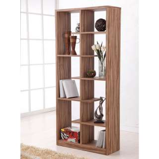Walnut Display Shelf / Bookcase / Room Divider  