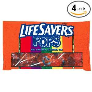 LifeSavers Pops Swirl, 50 Count Boxes (Pack of 4)  Grocery 