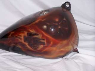 Custom paint job for your motorcycle, harley, sportster, dyna, fxst 