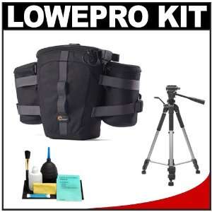  Lowepro Outback 100 (Black) Digital SLR Camera Beltpack Bag 