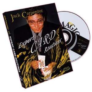  Magic DVD Jack Carpenter Expert Card Routines Toys 