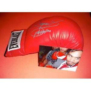  Manny Pacquiao Autographed / Signed Boxing Glove 