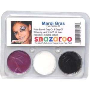  Mardi Gras THEME PACK Snazaroo Face Paint Theme Set Toys 