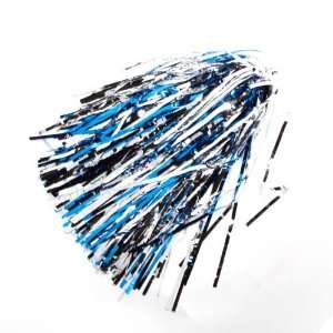  NFL Blue Silver Metallic Rooter Pom