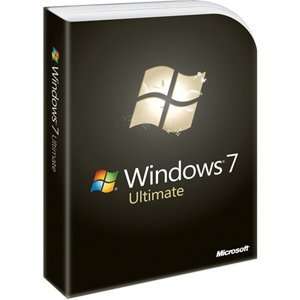  MICROSOFT OEM/DSP, Microsoft Windows 7 Ultimate   Upgrade   1 