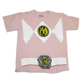 Pink Power Ranger TV Show Costume T Shirt Brand New Officially 