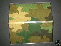 Army Green Camouflage Fabric 2 YR Calendar Planner Camo  