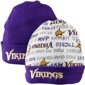  Gerber Minnesota Vikings Newborn Team Color Caps   2 Pack 