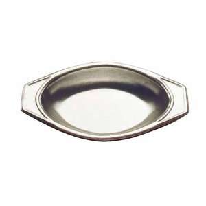  Casserole, 12 Oz., Oval, Solid Cast Aluminum, Burnished 