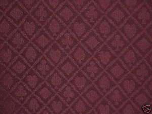 Burgundy Suited Poker Cloth Poker Table Fabric  