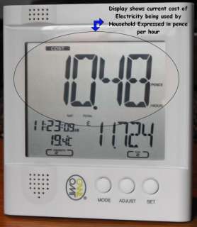 Twin Tariff Electricity Monitor Meter (2 Sensors)  