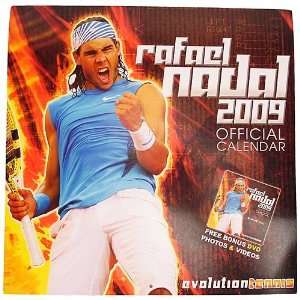  ZEROGREY Rafael Nadal Official Tennis Calendar 2010 