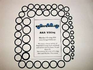 AKA Viking O ring Oring Kit Paintball 2 rebuilds  