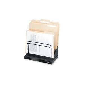   Fellowes Designer Suites Letter Tray to save space.