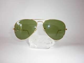 Bausch & Lomb Ray Ban gold Aviator sunglasses H14K  