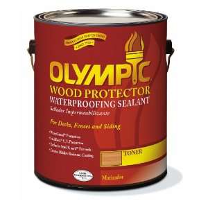 Olympic 1 Gallon Cedar Naturaltone Transparent Exterior Stain 79151A 