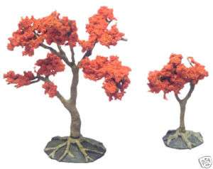 Maple Tree with Red leaves  Tomytec 1/150 N scale Trees  