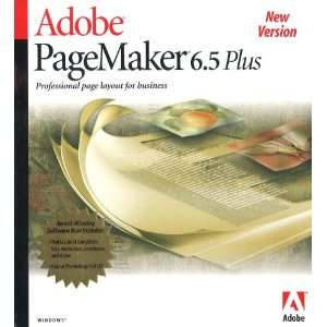  Adobe PageMaker 6.5 Plus Software