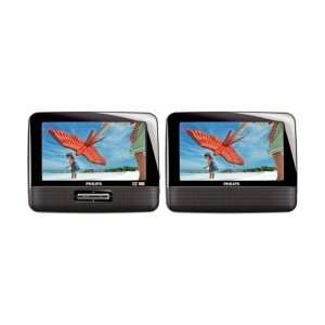  7 Dual Widescreen Portable DVD Player  Players & Accessories